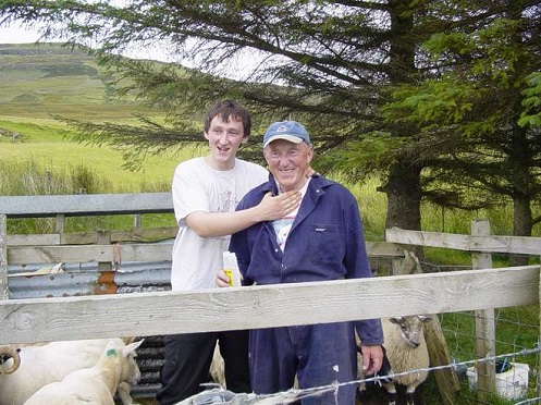  Angus Jnr and Snr  "Angie"  (photo taken by Flora)  